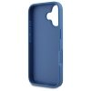 Guess GUHCP16SP4TDSCPB iPhone 16 6.1 niebieski/blue hardcase Leather Metal Logo Strass Crossbody
